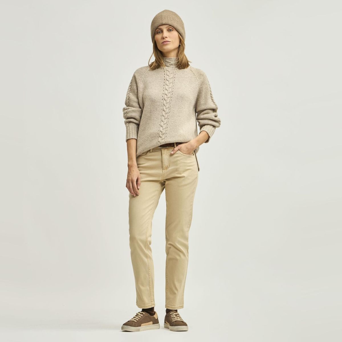 SAVILLE ROW - Pantalón Mujer Tiro Medio Saville Row