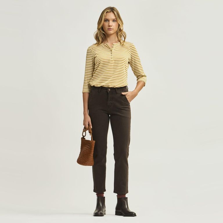 Jeans Mujer Tiro Medio