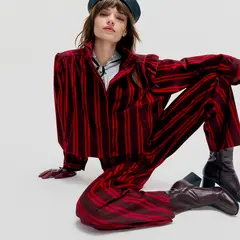 SAINTMALE - Pantalón Peter Mujer Tiro Medio