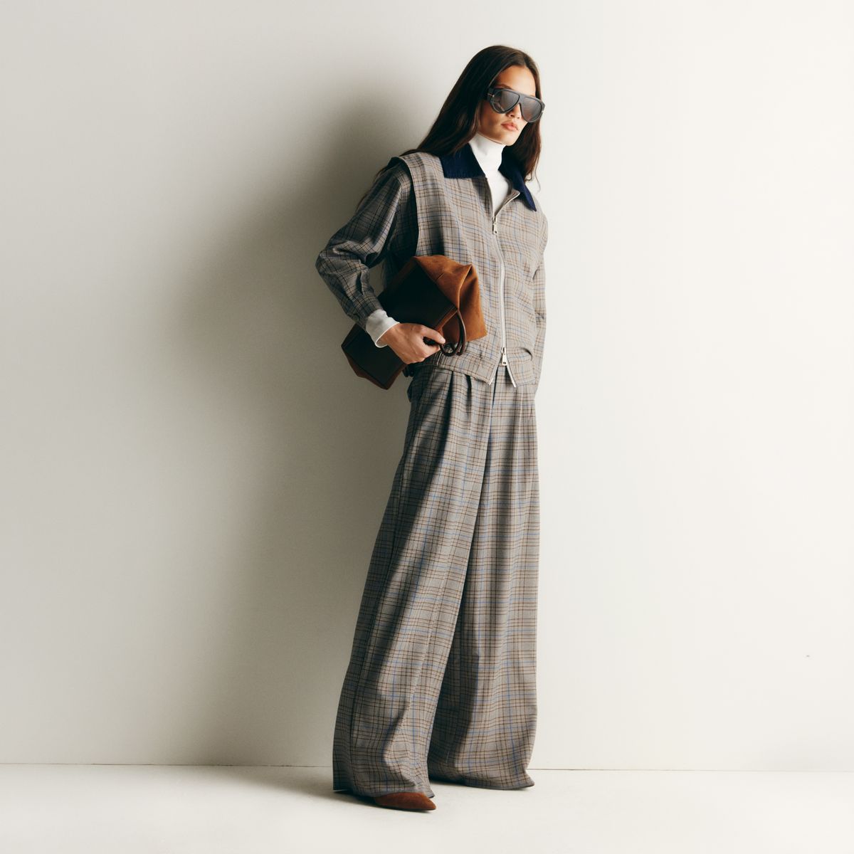 SAINTMALE - Pantalón Din Tiro Medio Mujer Saintmale
