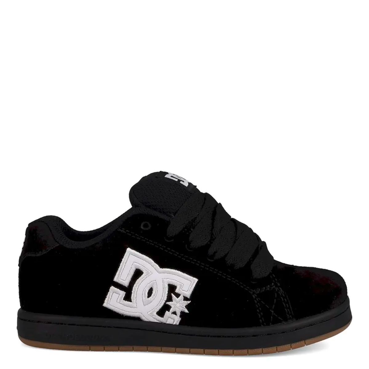 DC SHOES - Gaveler Zapatilla Urbana Niño Cuero Negro (33 A 39) DC Shoes