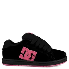 DC SHOES - Gaveler Zapatilla Urbana Niña Cuero Negro (33 A 39)