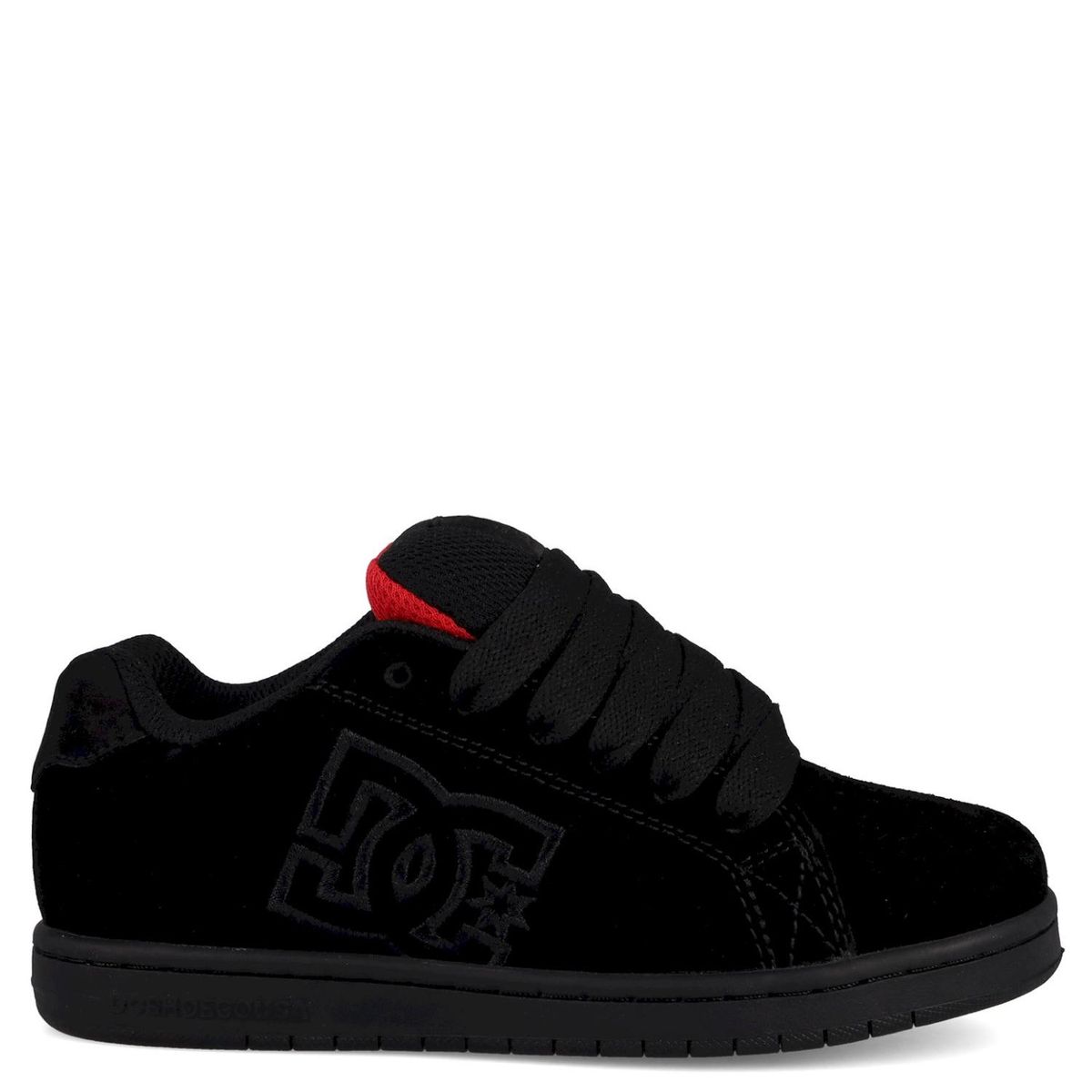 DC SHOES - Gaveler Zapatilla Urbana Niño Cuero Negro (33 A 39) DC Shoes