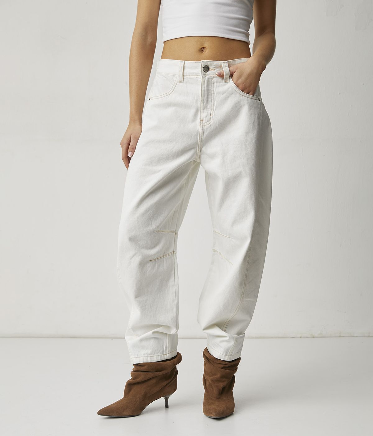 SYBILLA Jeans Balloon Mujer Tiro Medio Sybilla | Falabella Chile