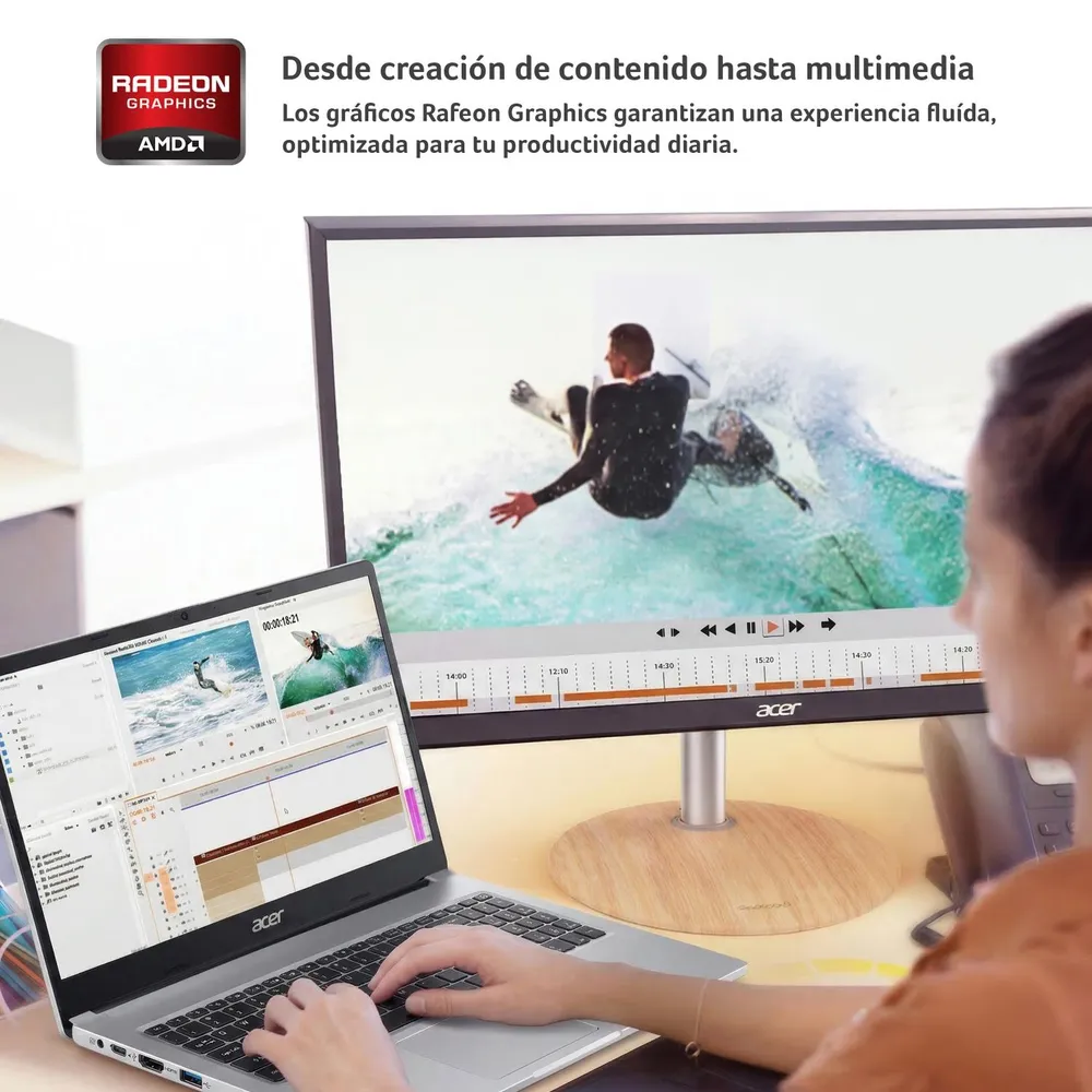 Notebook Aspire Lite AL15-41P-R5JR-2 AMD Ryzen 5 12GB RAM 512GB SSD 15.6" FHD, foto 4