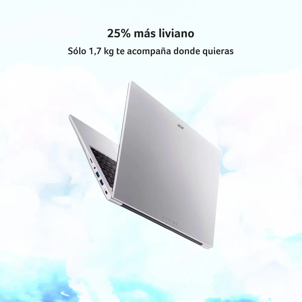 Notebook Aspire Lite AL15-41P-R5JR-2 AMD Ryzen 5 12GB RAM 512GB SSD 15.6" FHD, foto 6