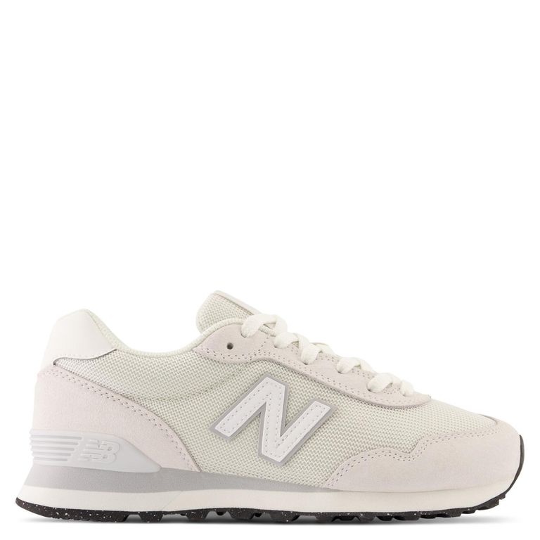515 Zapatilla Urbana Mujer Cuero Blanco