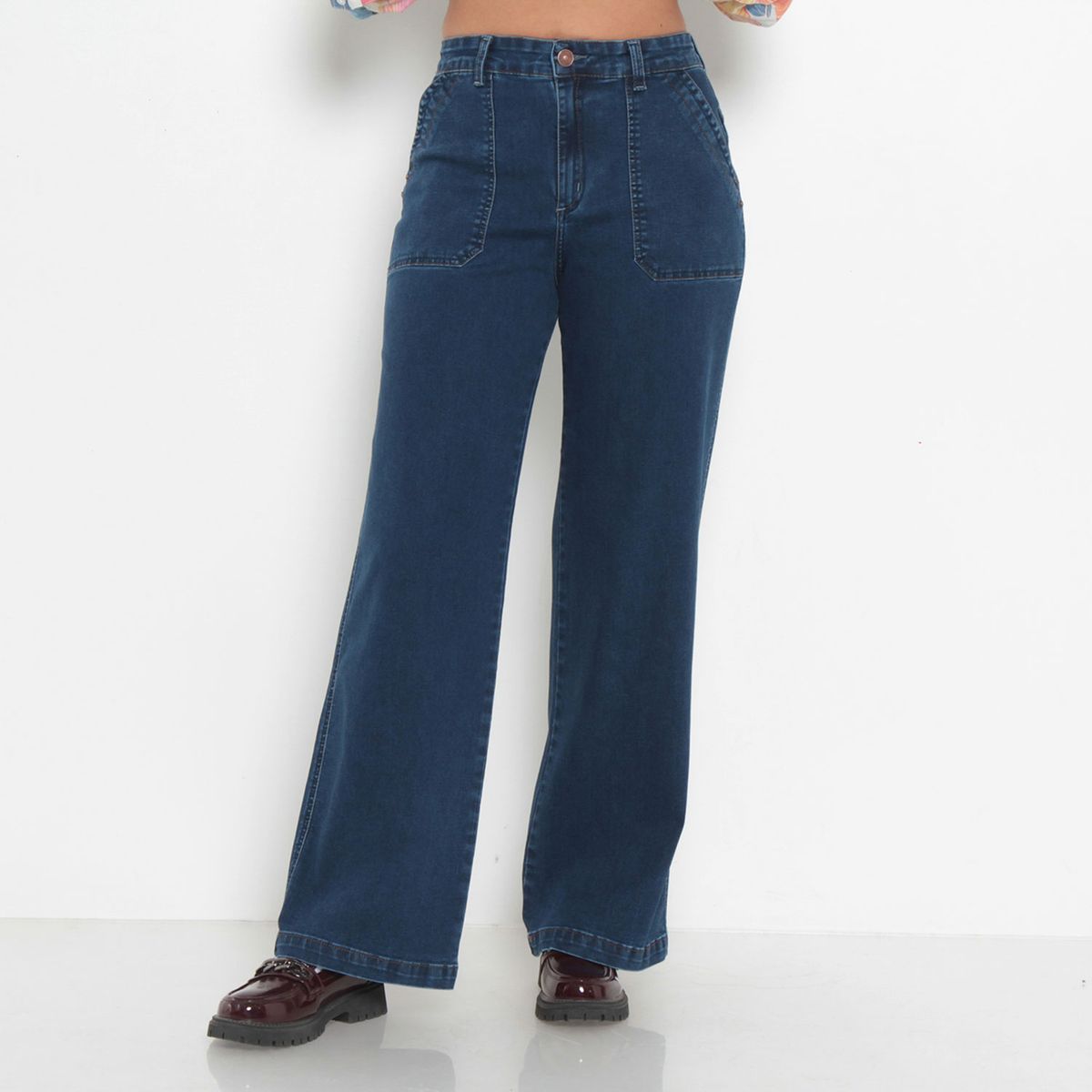 WADOS - Jeans Mujer Tiro Alto Wados