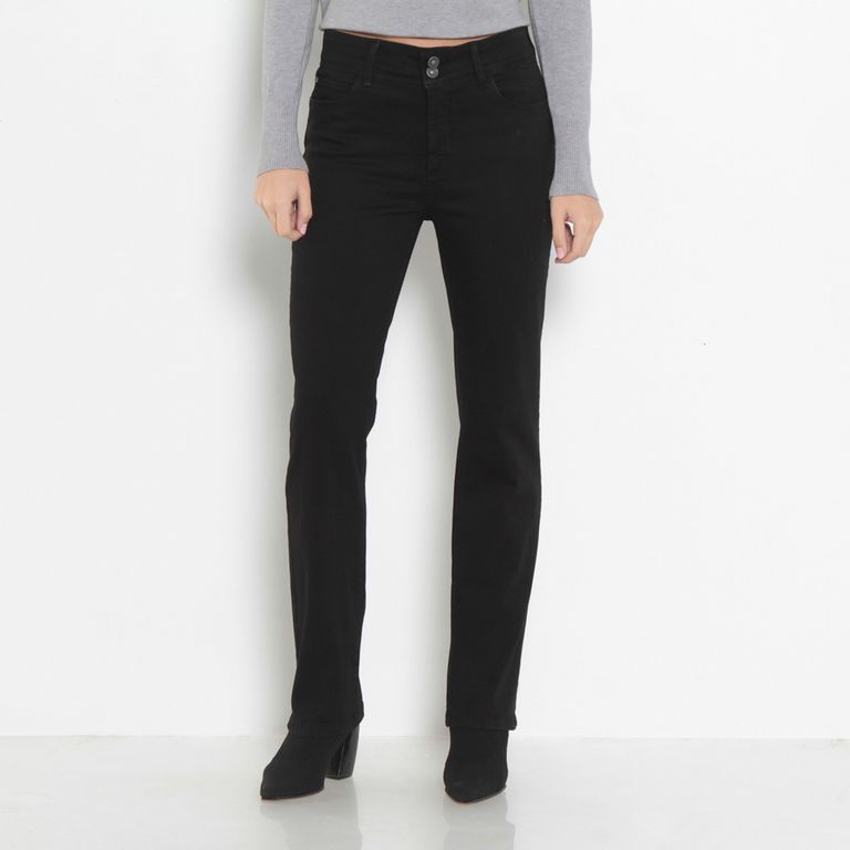 Jeans Skinny Mujer Tiro Alto