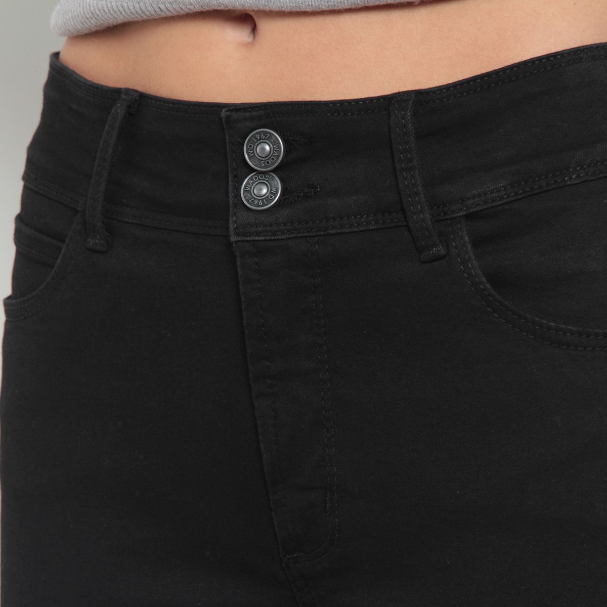 WADOS - Jeans Skinny Mujer Tiro Alto Wados