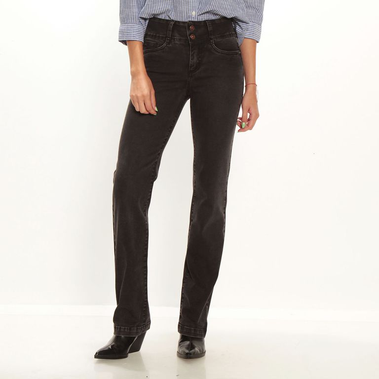 Jeans Mujer Tiro Alto