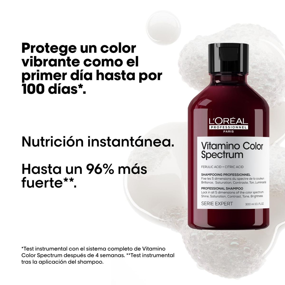 LOREAL PROFESSIONNEL - Set Profesional Cuidado del color Profundo Shampoo 300ml + Máscara 250ml Vitamino Color Spectrum