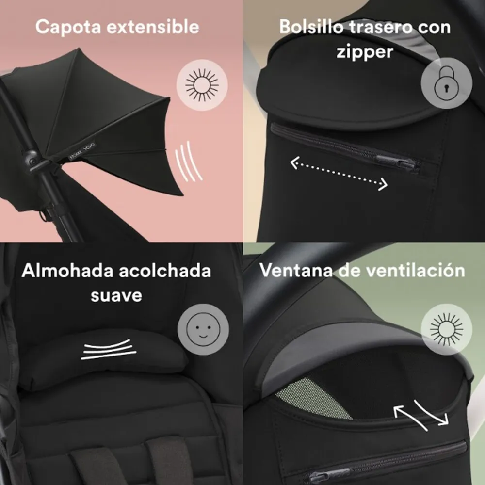 Stokke YOYO3 Asiento 6+ Negro, foto 5