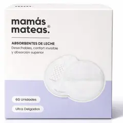 MAMAS MATEAS - Pads Absorbentes Leche Materna Ultradelgados