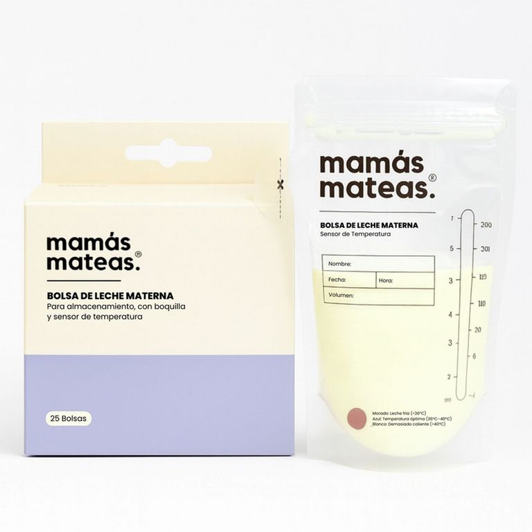 Bolsa Para Leche Materna con Boquilla y Sensor de Temperatura
