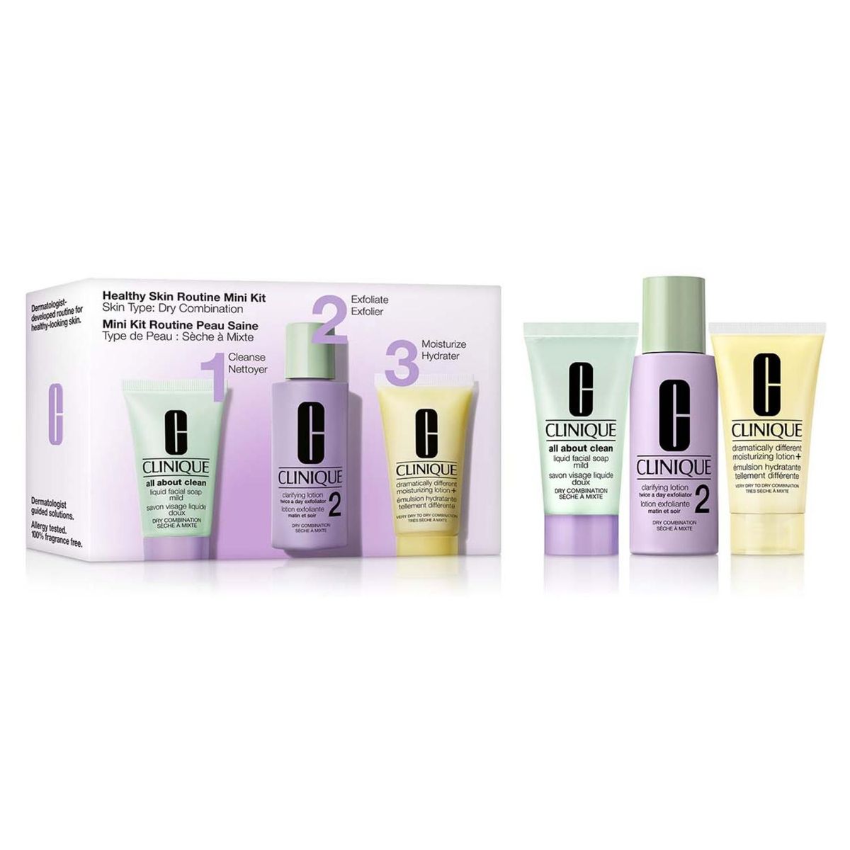 CLINIQUE - Set Clinique de minis para una rutina de piel saludable