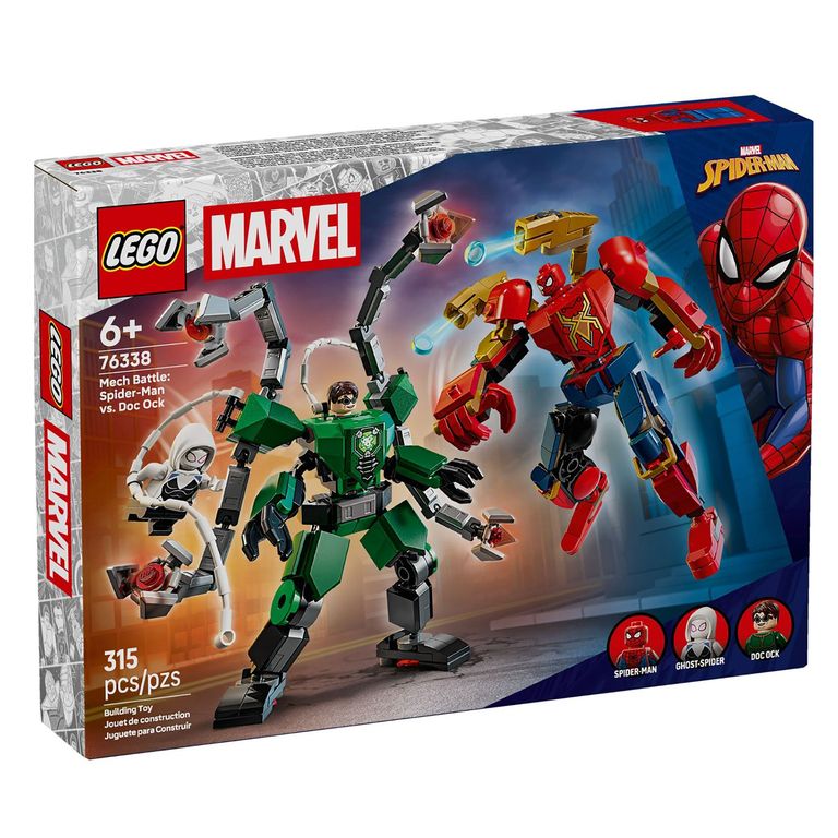 Batalla De Armaduras Robóticas: Spider-Man Vs Doc Ock