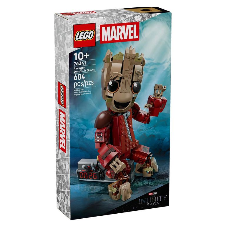 Marvel Groot Con Traje de Saqueador