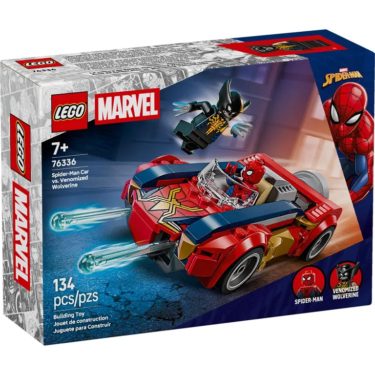 Auto De Spider-Man Vs Wolverine Venomizado