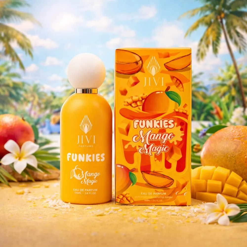 Jivi Parfums Funkies Mango Magic EDP 100 ml, foto 5