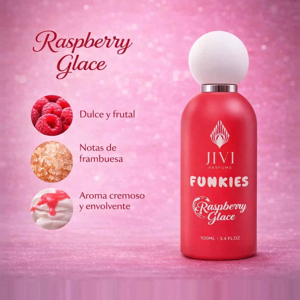 Jivi Parfums Funkies Raspberry Glace EDP 100 ml, foto 4