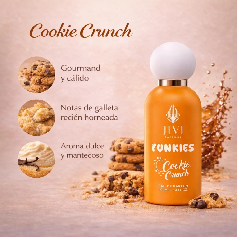 Jivi Parfums Funkies Cookie Crunch EDP 100 ml, foto 4