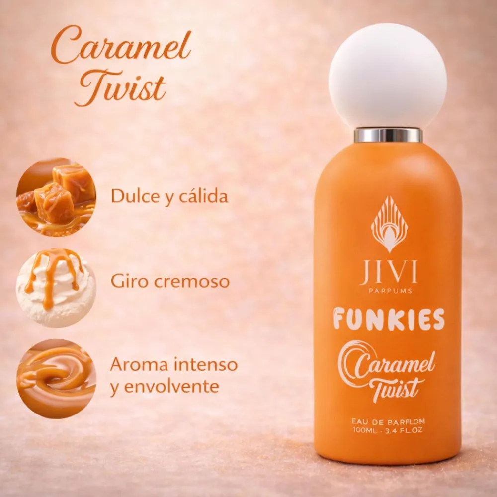 Jivi Parfums Funkies Caramel Twist EDP 100 ml, foto 4