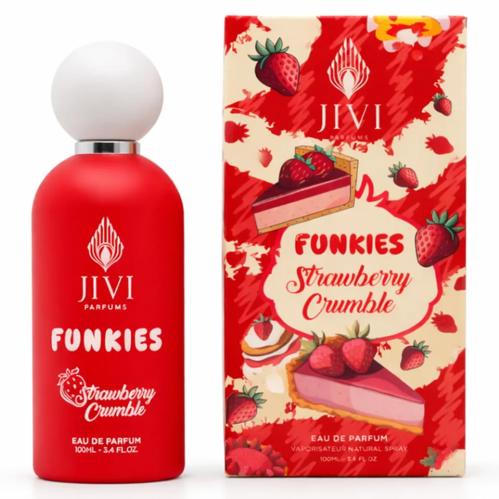 Jivi Parfums Funkies Strawberry Crumble EDP 100 ml, foto 2