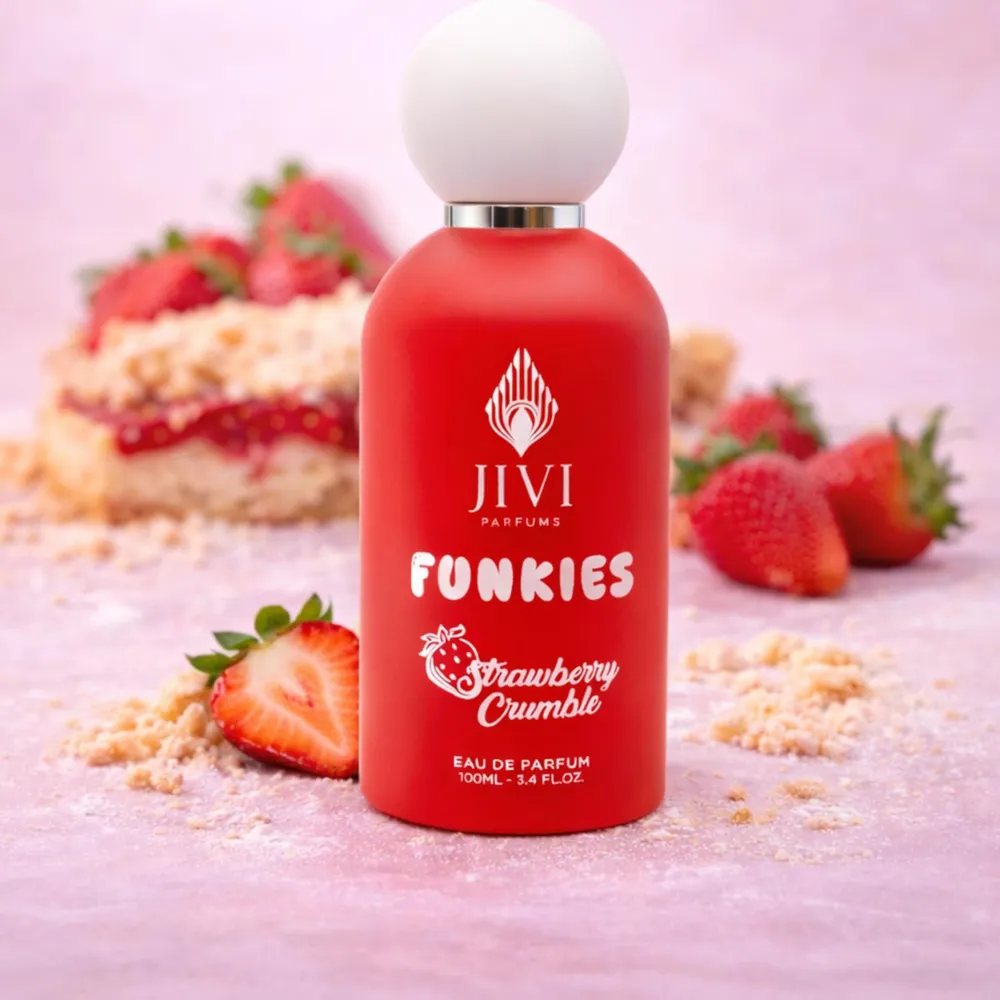 Jivi Parfums Funkies Strawberry Crumble EDP 100 ml, foto 3