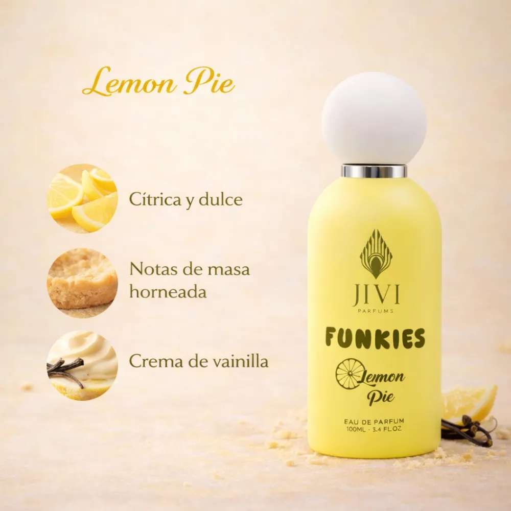 Jivi Parfums Funkies Lemon Pie EDP 100 ml, foto 4