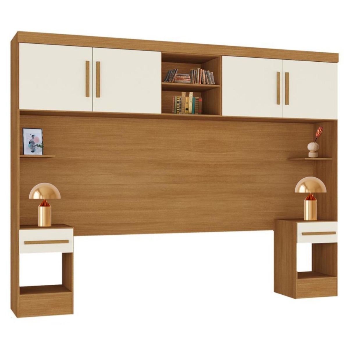 MOBILFRANK - Set Dormitorio Canela Off White Mobilfran