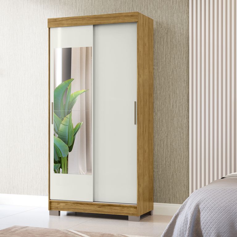 MICA Clóset 2 Puertas Lumiere Con Espejo