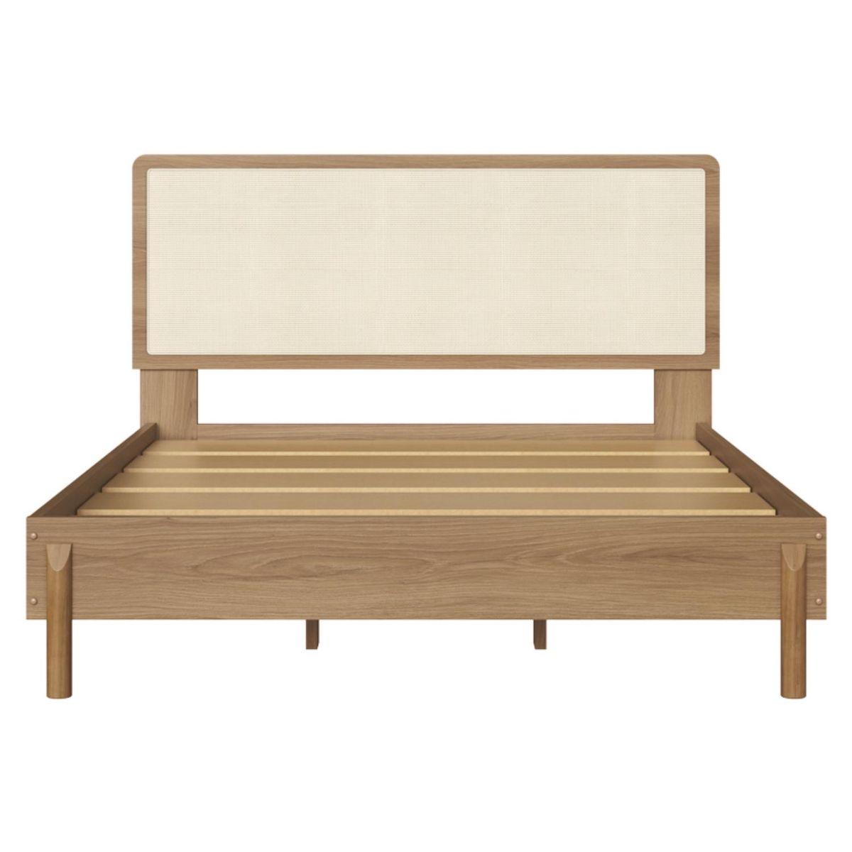 DECOCASA - Cama Oslo 2 Plazas Natural 27051 Decocasa