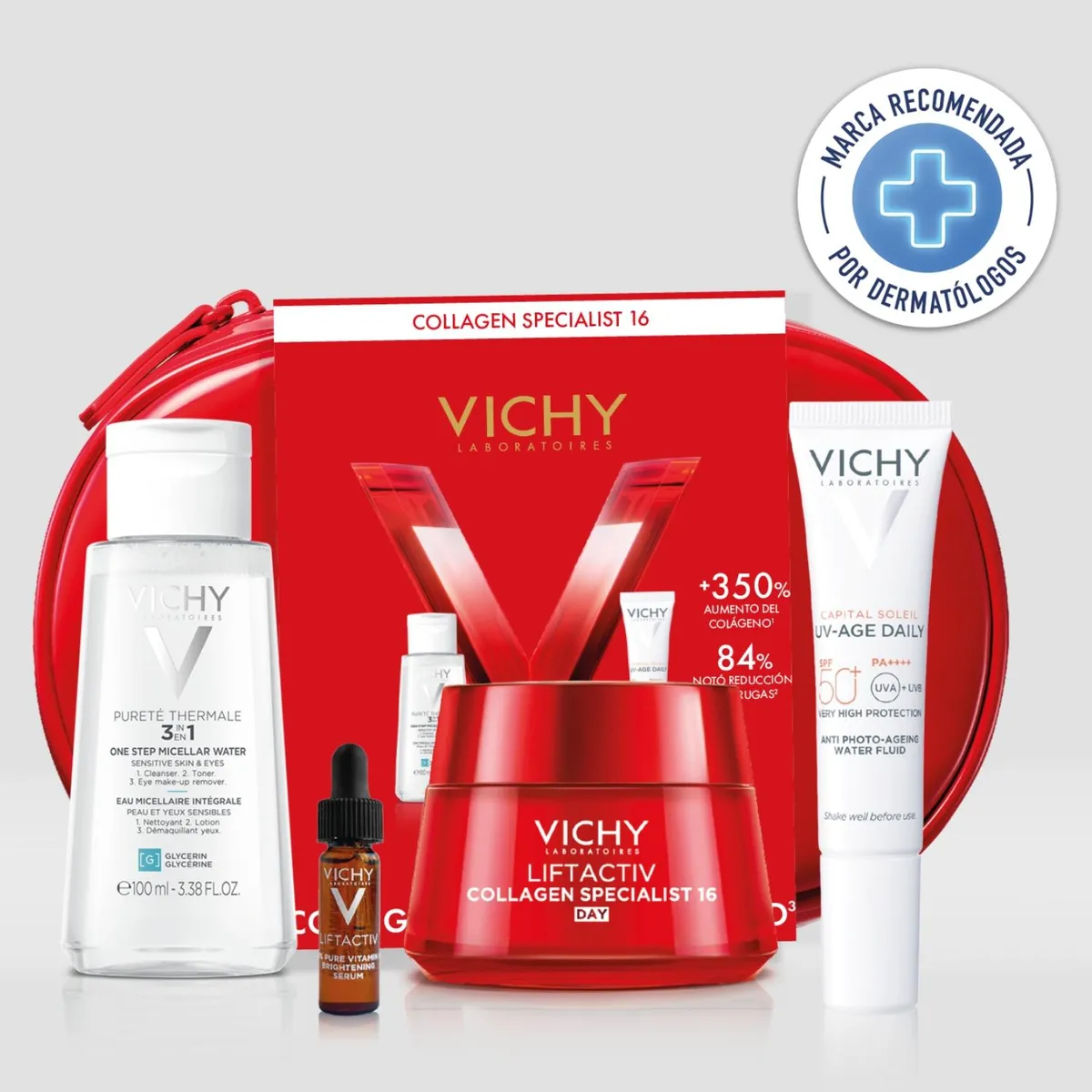 VICHY - Set Collagen 16 Crema Madres 2 Vichy