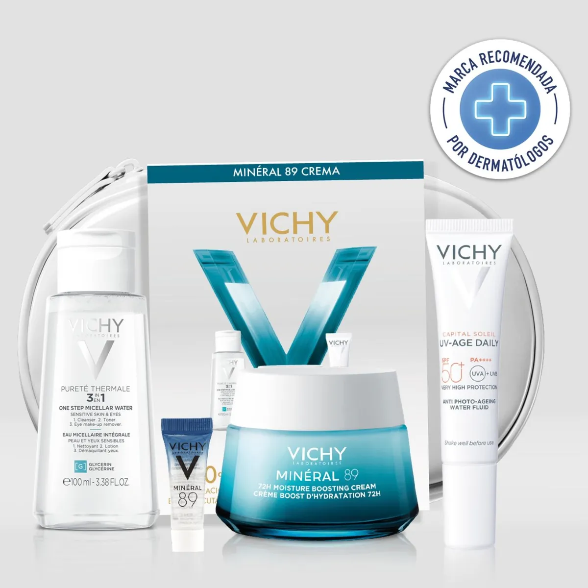VICHY - Set Mineral 89 Crema Día Vichy