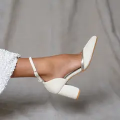 ALBA Y ADELA - Zapato Formal Mujer Blanco