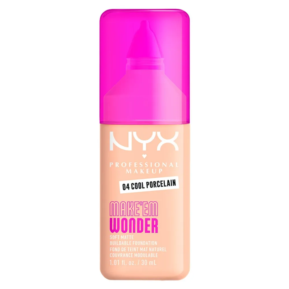 Nyx Professional Makeup Make 'Em Wonder Foundation 04 Cool Porcelain, foto 2