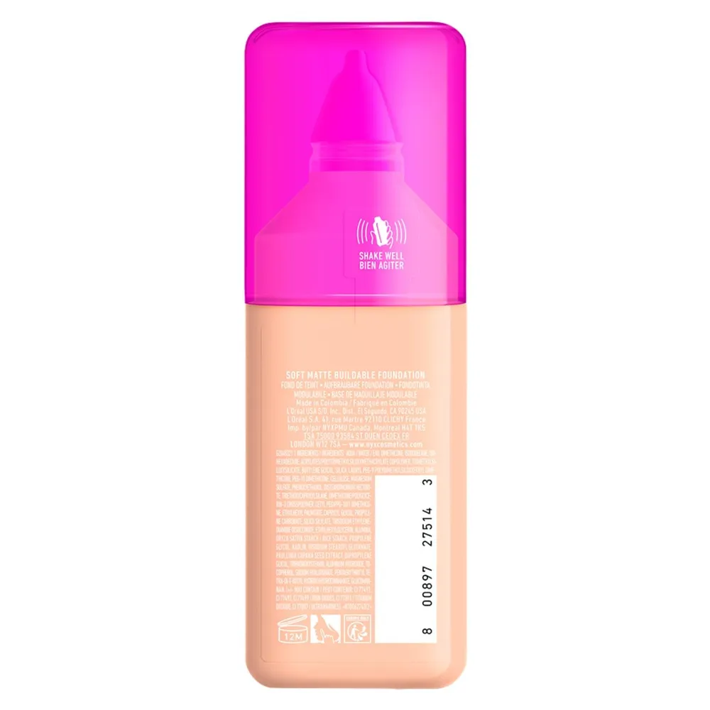 Nyx Professional Makeup Make 'Em Wonder Foundation 04 Cool Porcelain, foto 6