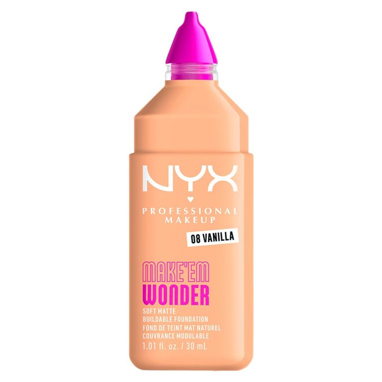 Base Maquillaje Make 'Em Wonder Soft Matte 08 Vanilla