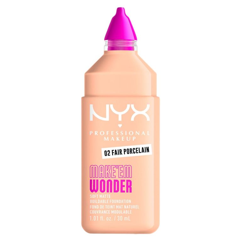 Base Maquillaje Make 'Em Wonder Soft Matte 02 Fair Porcelain