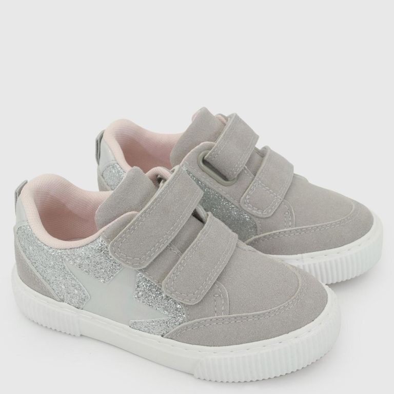 Zapatilla Urbana Niña Plata (21 a 27)
