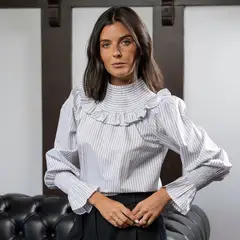 LUAU SHOES - Blusa Panal  100% Algodón Mujer Luau