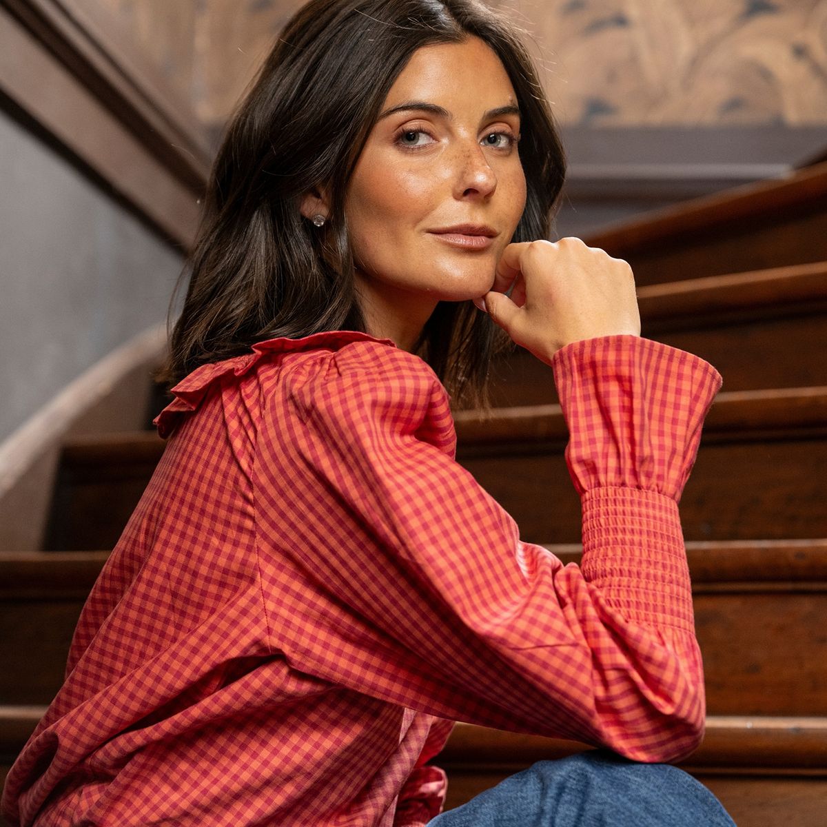 LUAU SHOES - Blusa Panal  100% Algodón Mujer Luau
