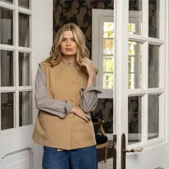 LUAU SHOES - Vest Oversize Mujer Luau