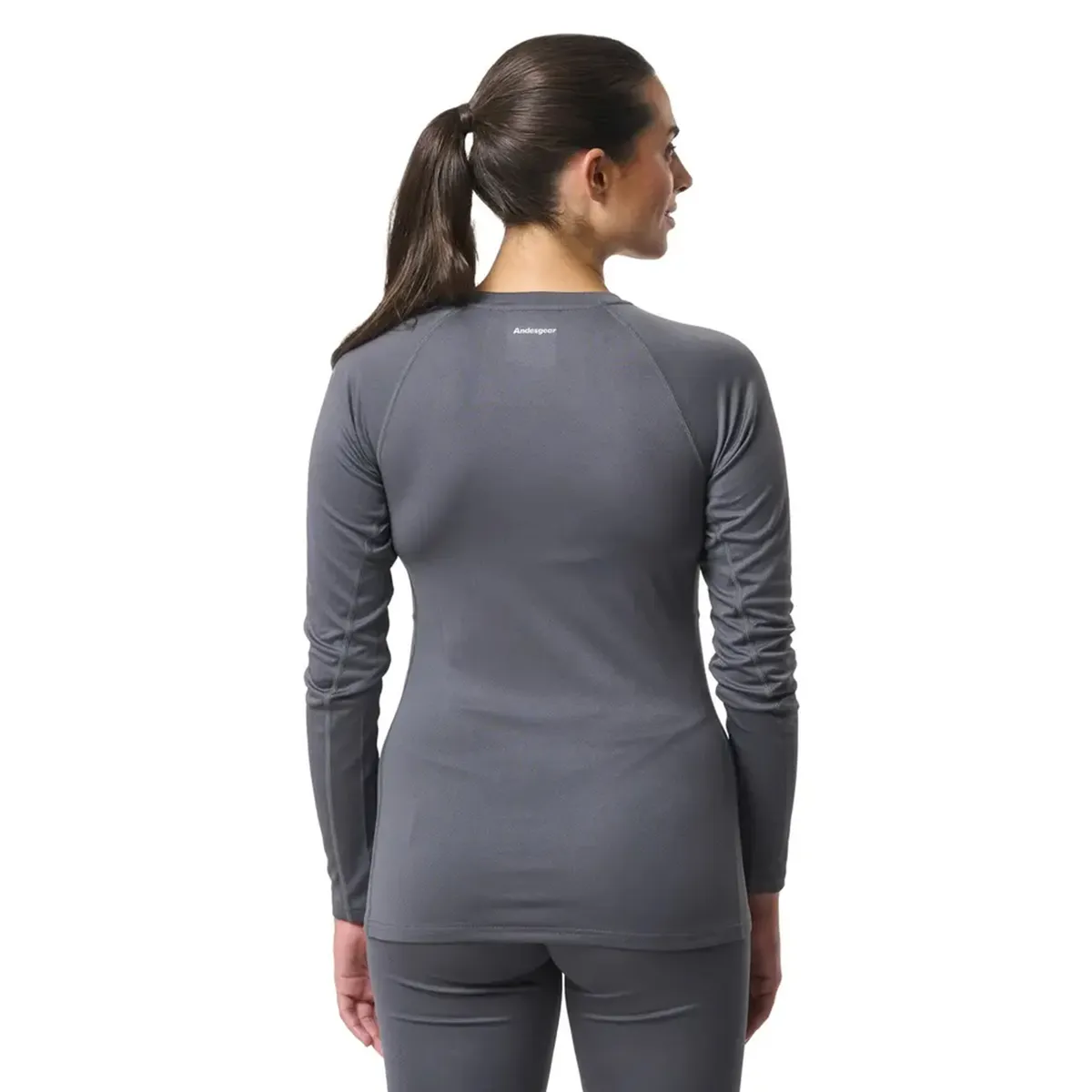 ANDESGEAR - Primera Capa Trekking Top Mujer Negro Andesgear