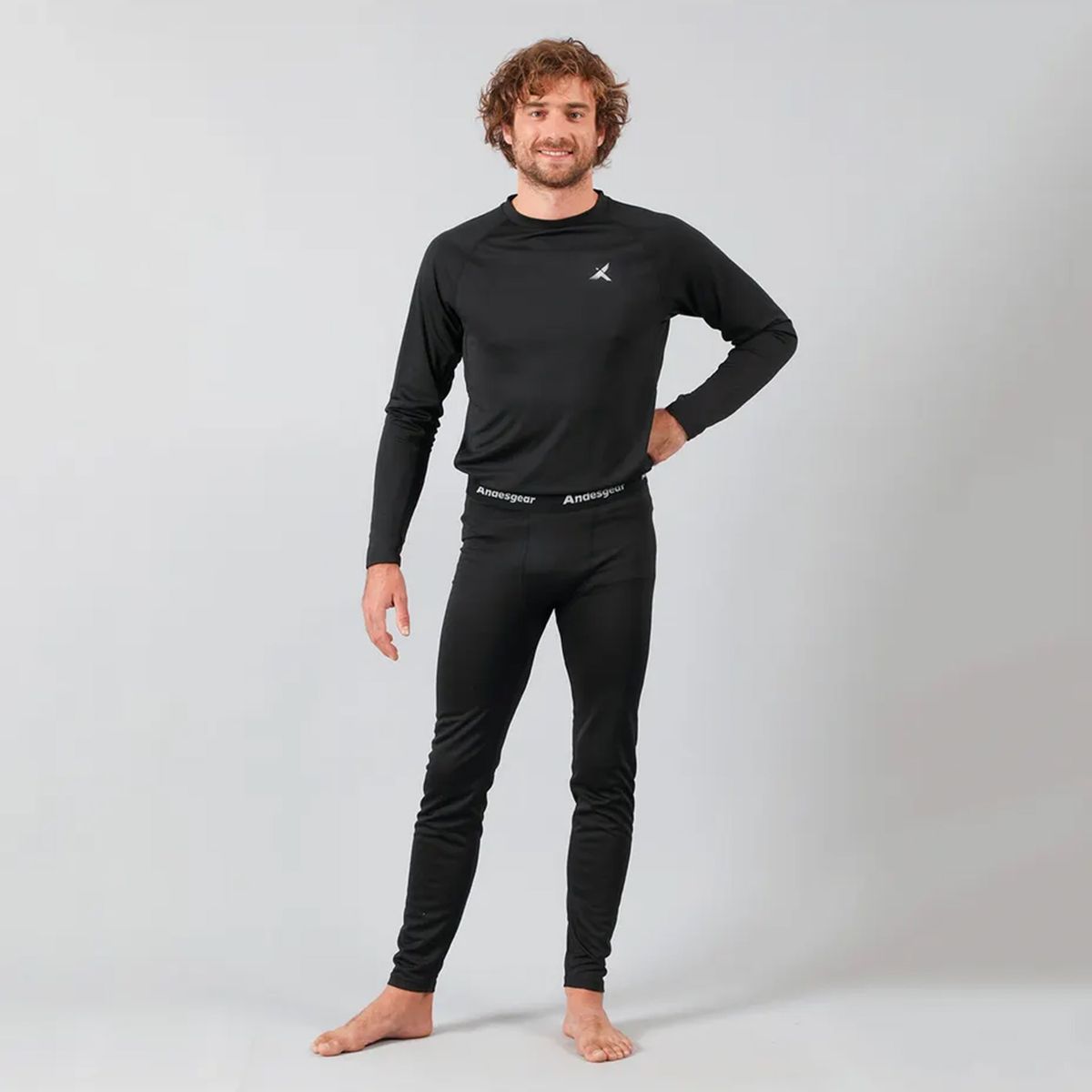 ANDESGEAR - Primera Capa Trekking Bottom Wms Negro Andesgear
