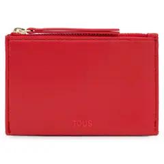 TOUS - Monedero Targetero Roja Audree Soft