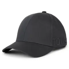 TOUS - Gorra Algodón Mujer Gris Oscuro