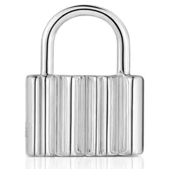 TOUS - Colgante Motivo Candado De Plata Mama