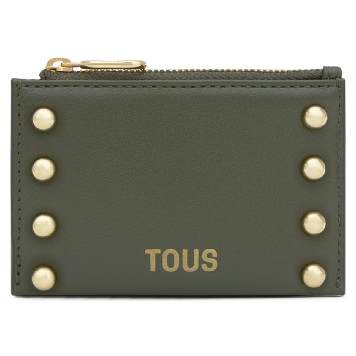 TOUS - Monedero Tarjetero Caqui Tous Jewelry Studs